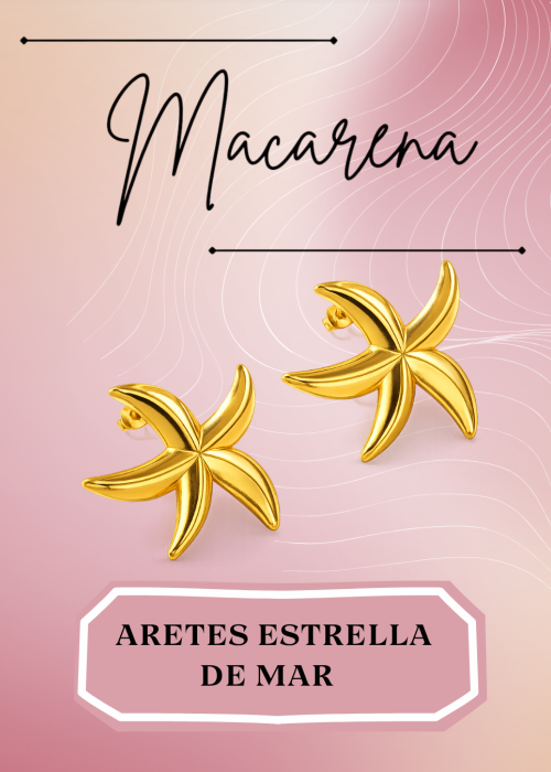Aretes Estrella de Mar